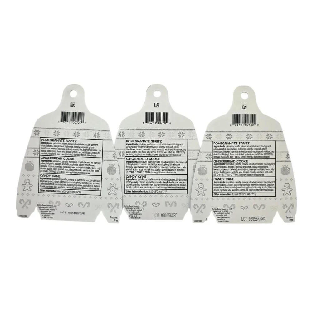 3 Pk (12 Sticks) Chapstick Cozy Comforts Moisturizing Lip Care Limited Edition - Picture 3 of 5